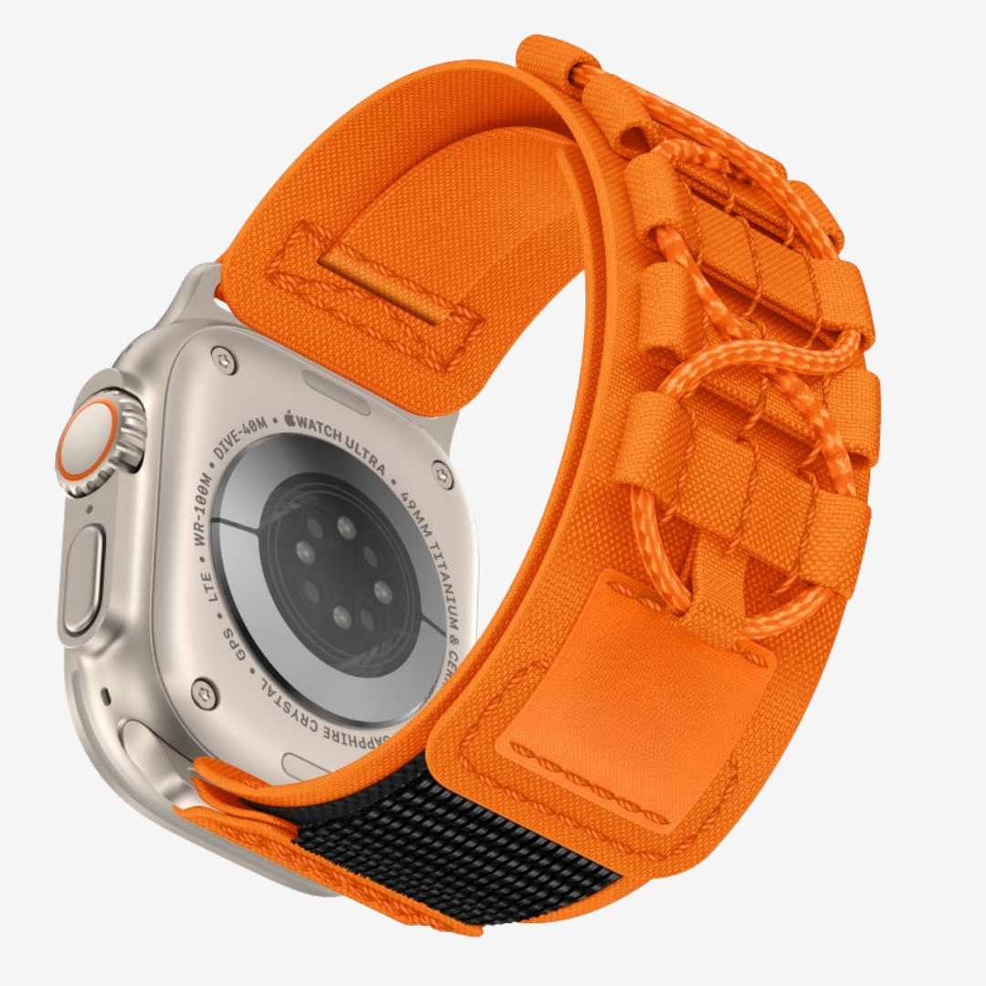 Outdoor Tactical Nylon Strap for Apple Watch - Watch Band