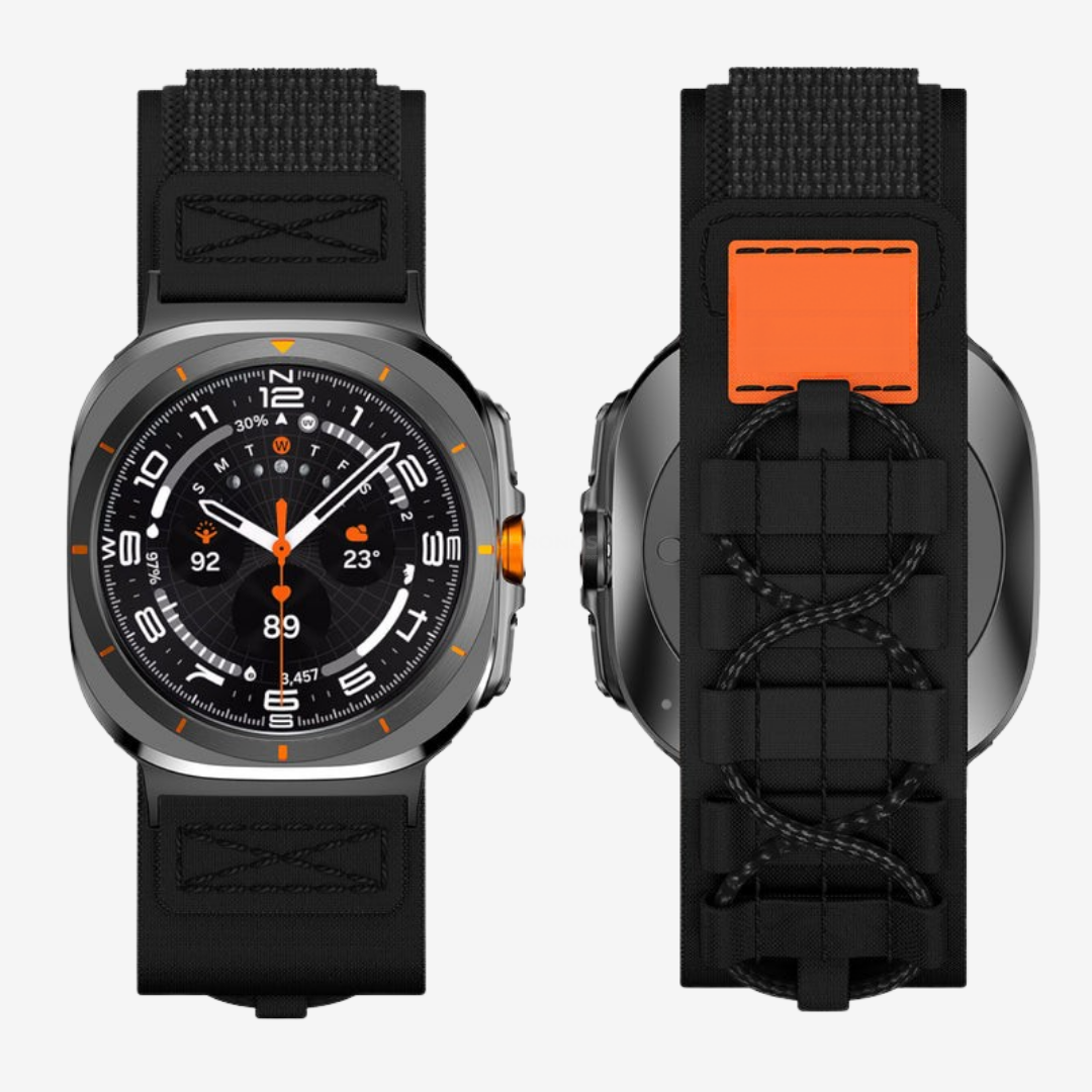 Outdoor Tactical Nylon Strap For Samsung Watch Ultra - Watch Band