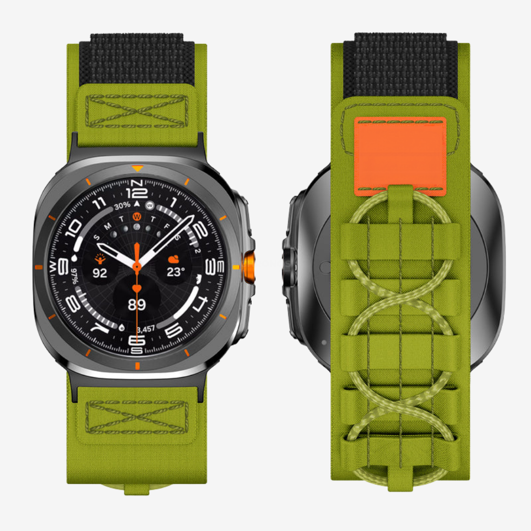 Outdoor Tactical Nylon Strap For Samsung Watch Ultra - Watch Band