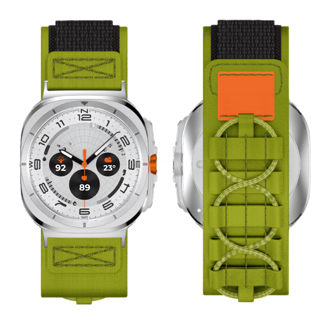 Outdoor Tactical Nylon Strap For Samsung Watch Ultra - Watch Band