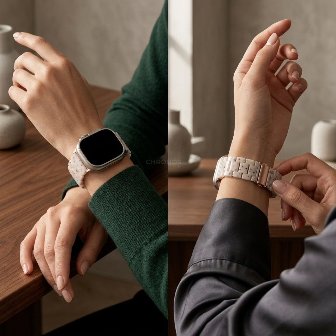 Petal Resin Band For Apple Watch - Watch Band