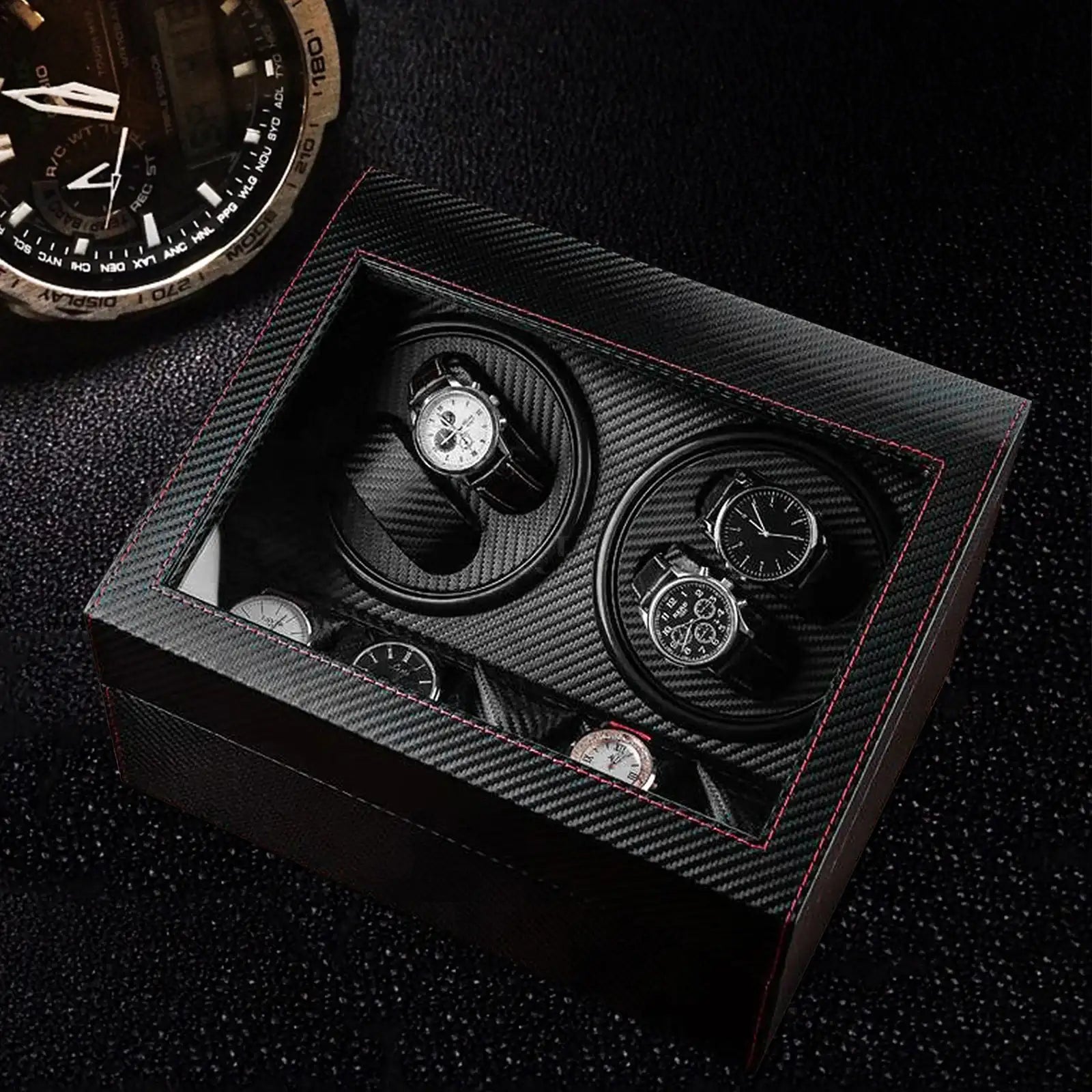 Wooden vs. Carbon Fiber Watch Winders: Which One Is Better?