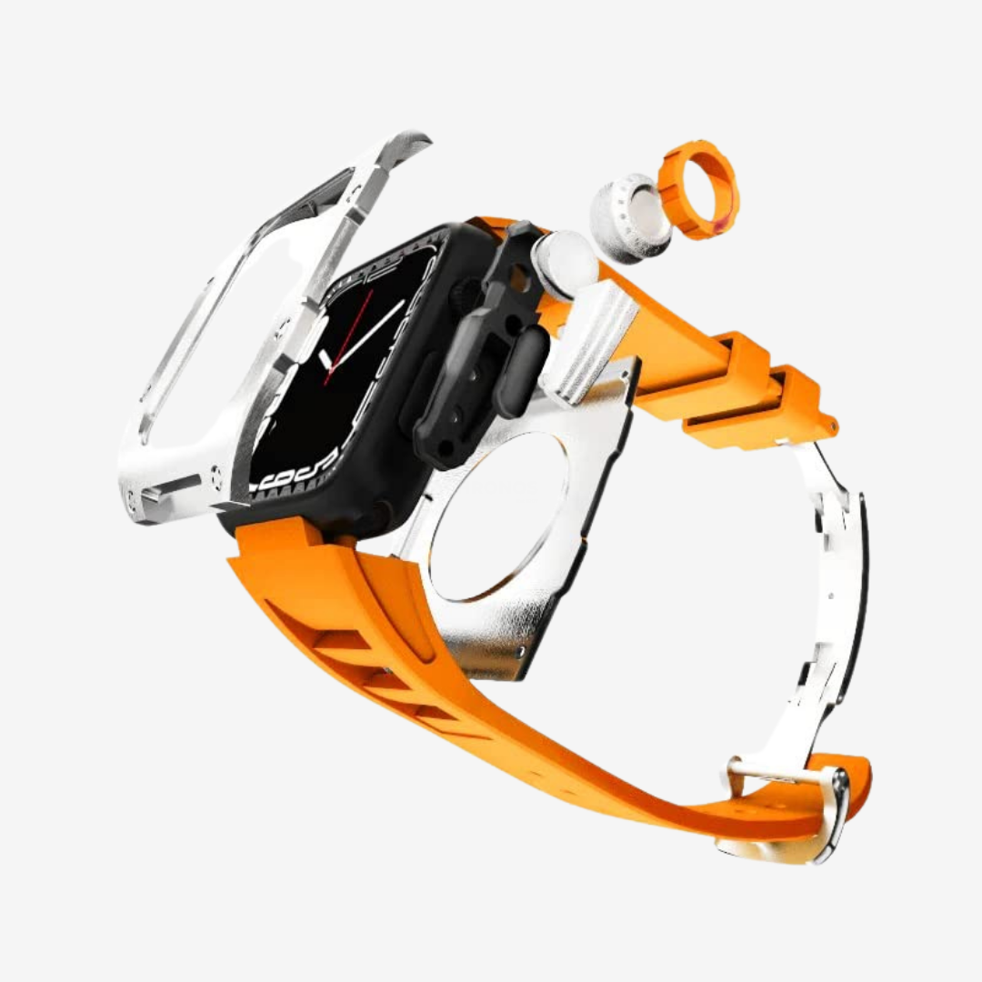 RM 9009 Series - Silver Apple Watch Case - Watch Case
