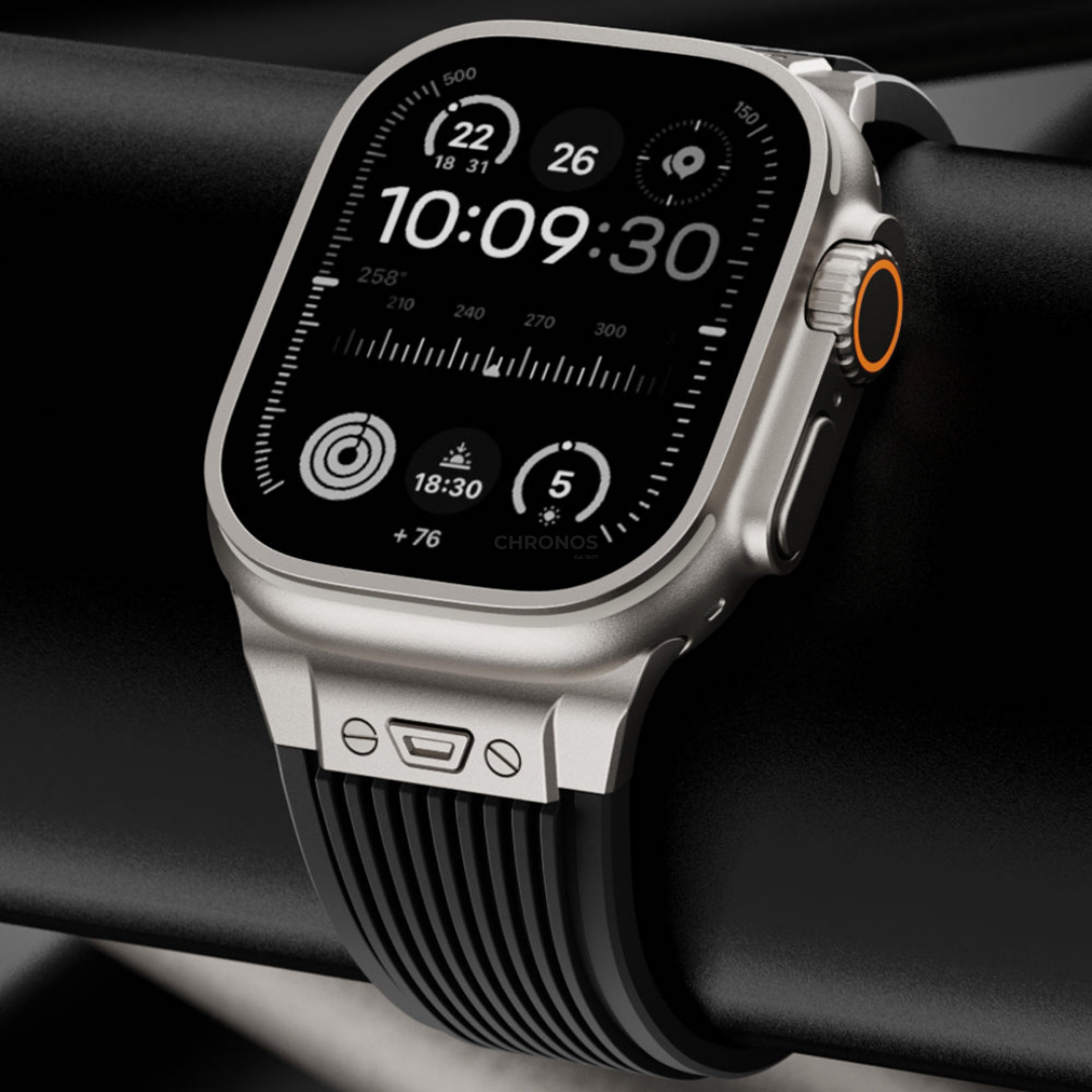 RM Designer Streamlined Silicone Band For Apple Watch - Watch Band