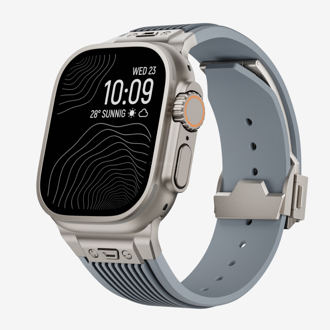 RM Designer Streamlined Silicone Band For Apple Watch - Watch Band