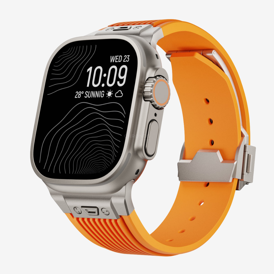 RM Designer Streamlined Silicone Band For Apple Watch - Watch Band