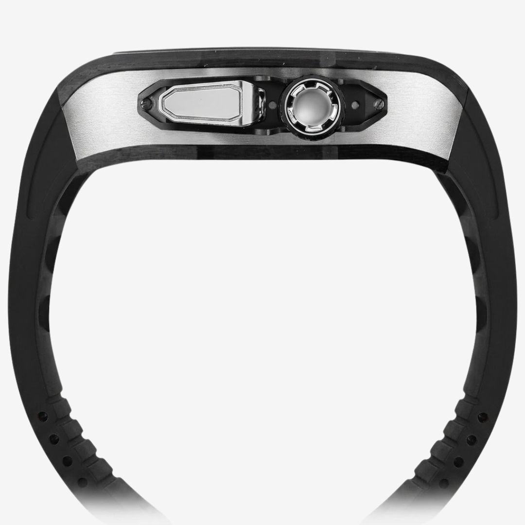 RM7006 Carbon Fiber Case Retrofit Kit For Apple Watch Ultra - Watch Case