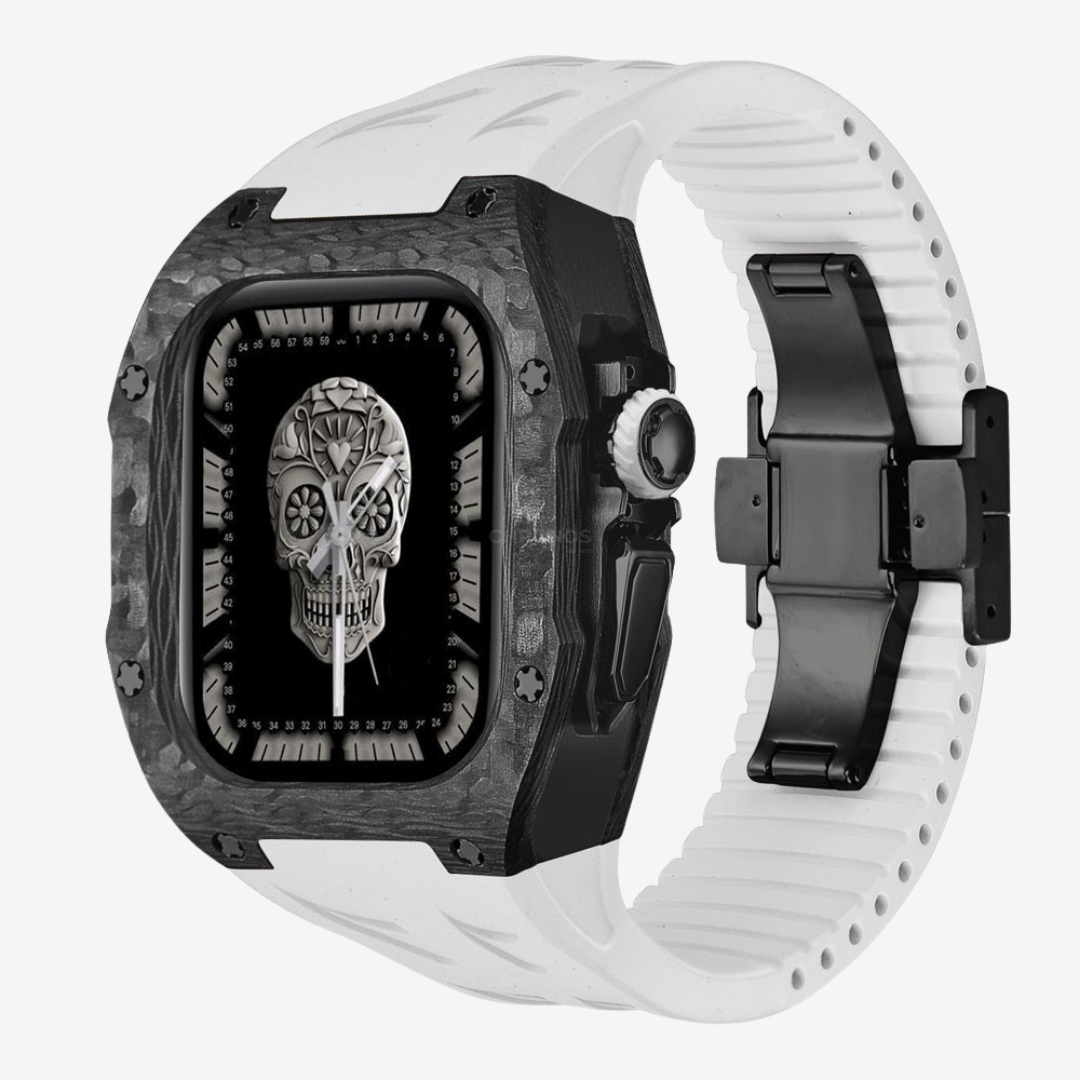 RM7006 Carbon Fiber Case Retrofit Kit For Apple Watch Ultra - Watch Case