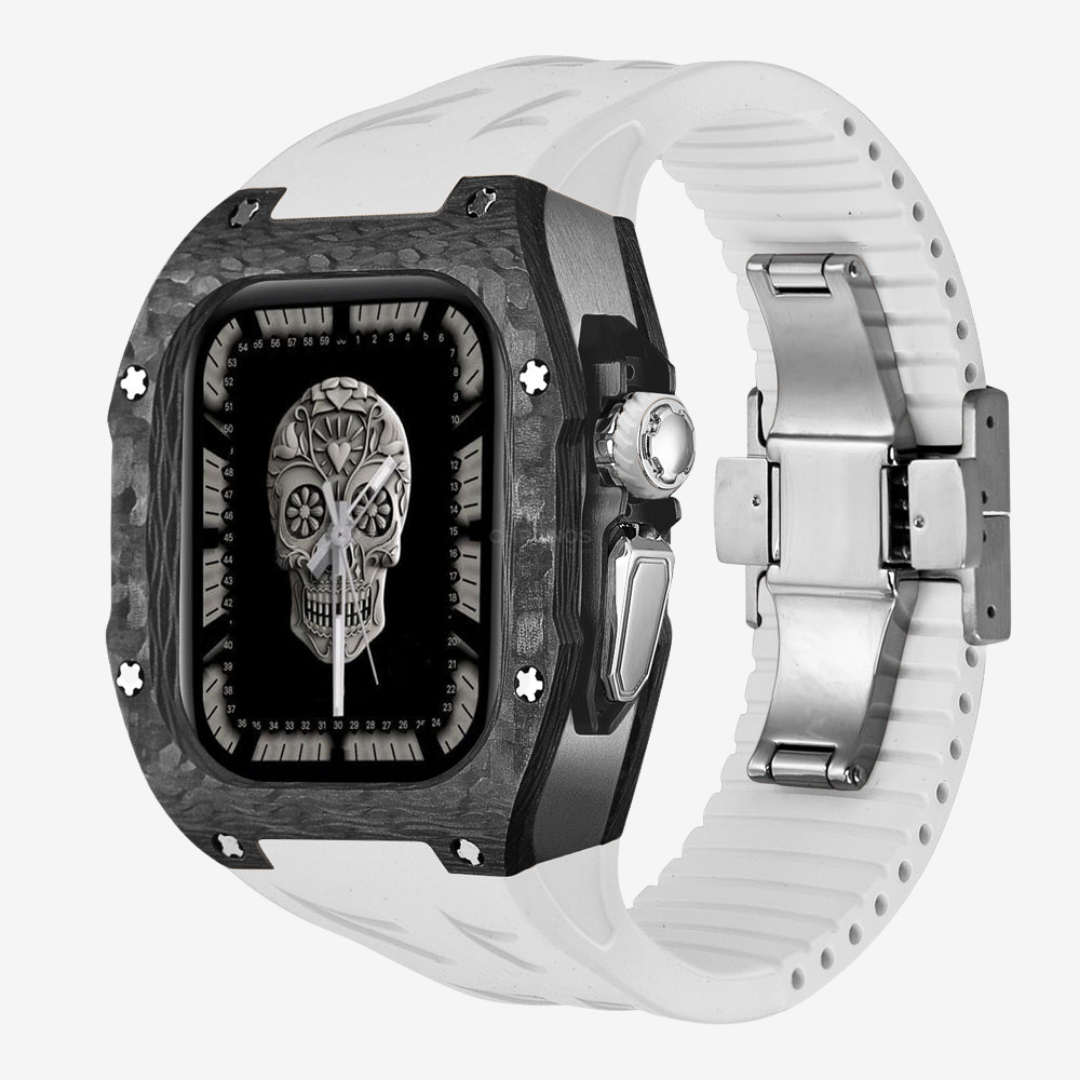RM7006 Carbon Fiber Case Retrofit Kit For Apple Watch Ultra - Watch Case