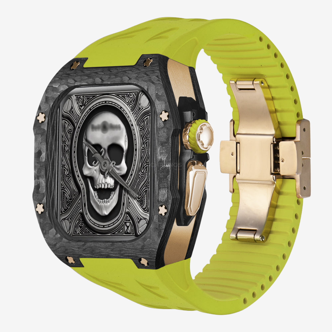 RM7006 Carbon Fiber Case Retrofit Kit For Apple Watch Ultra - Watch Case