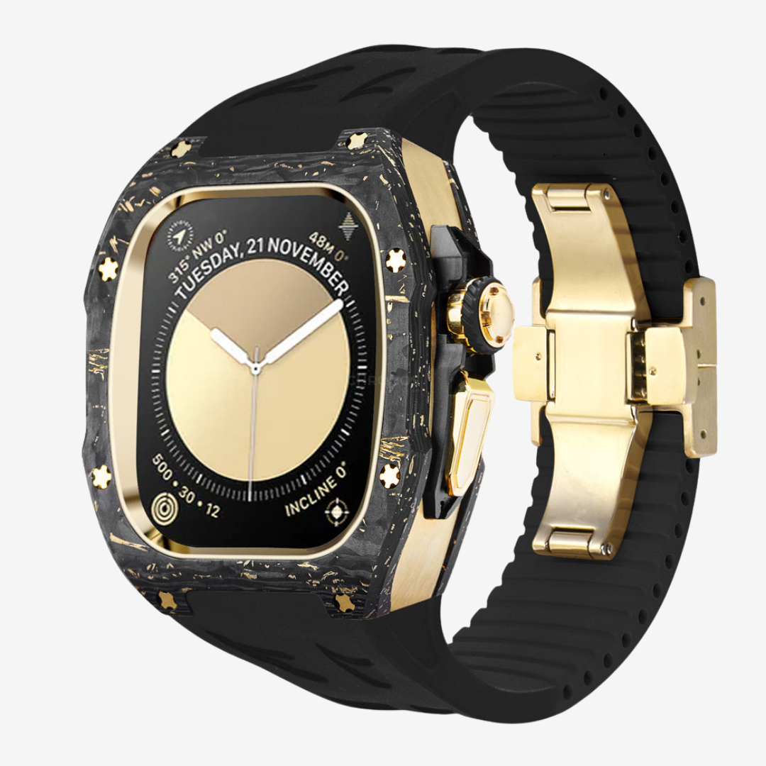 RM7006 Carbon Fiber Case Retrofit Kit For Apple Watch Ultra - Watch Case