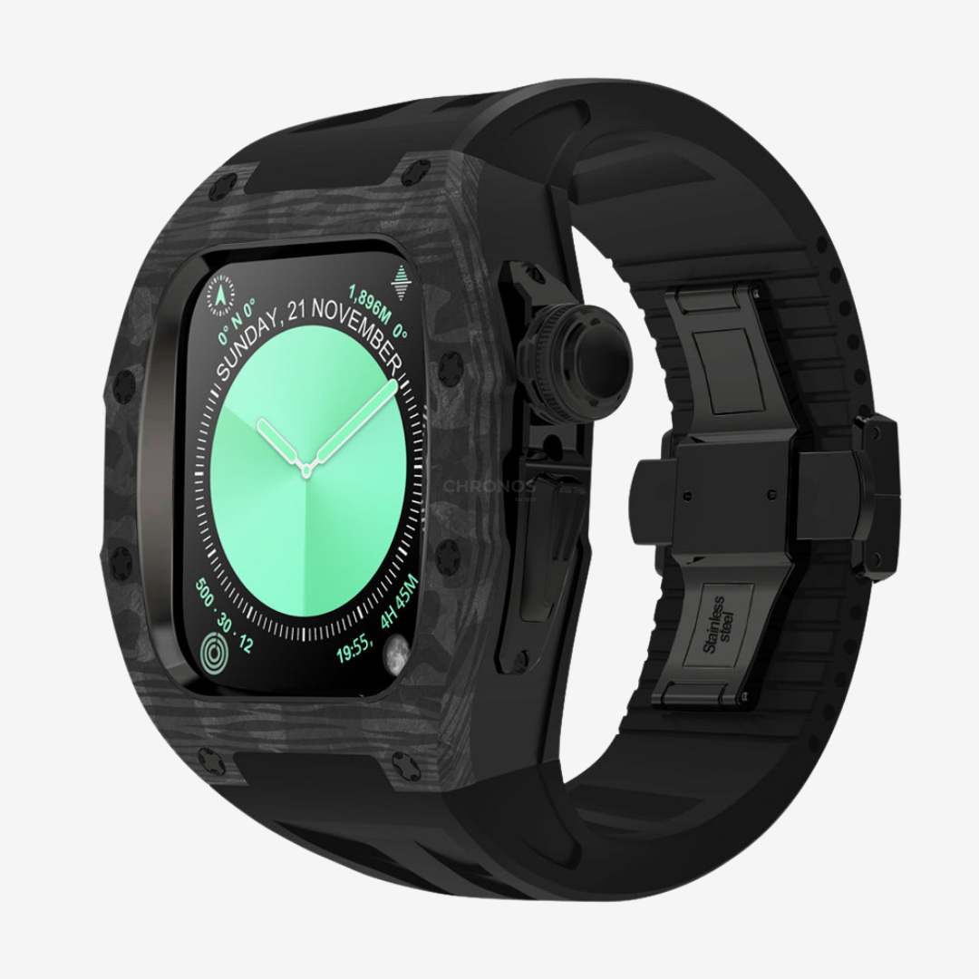 RM7013 Carbon Fiber Case Retrofit Kit For Apple Watch - Watch Case
