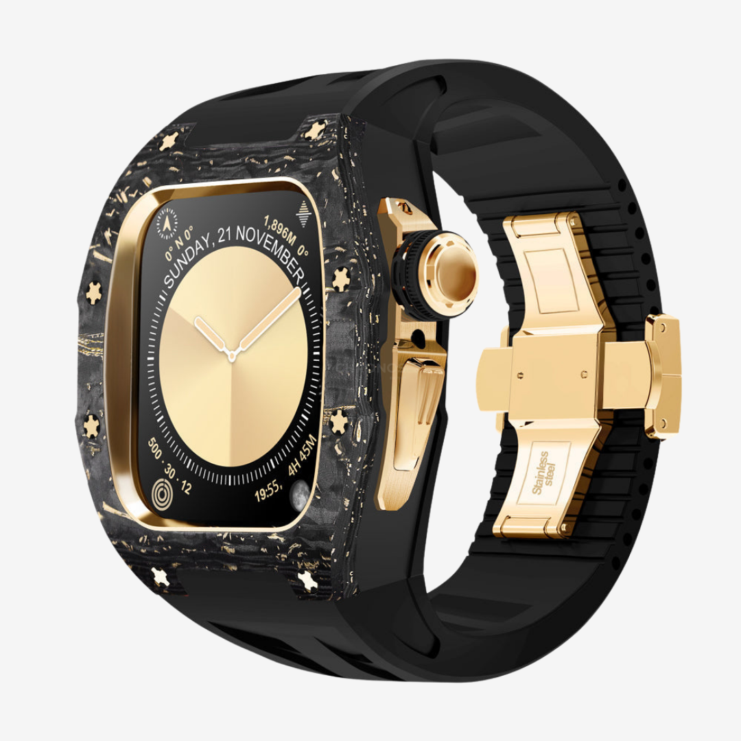 RM7013 Carbon Fiber Case Retrofit Kit For Apple Watch - Watch Case