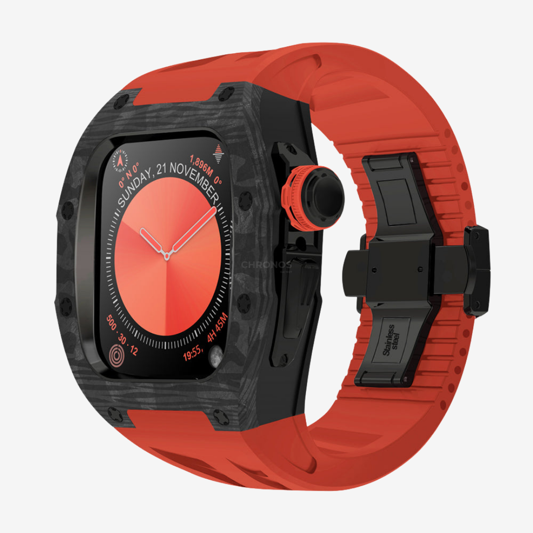 RM7013 Carbon Fiber Case Retrofit Kit For Apple Watch - Watch Case