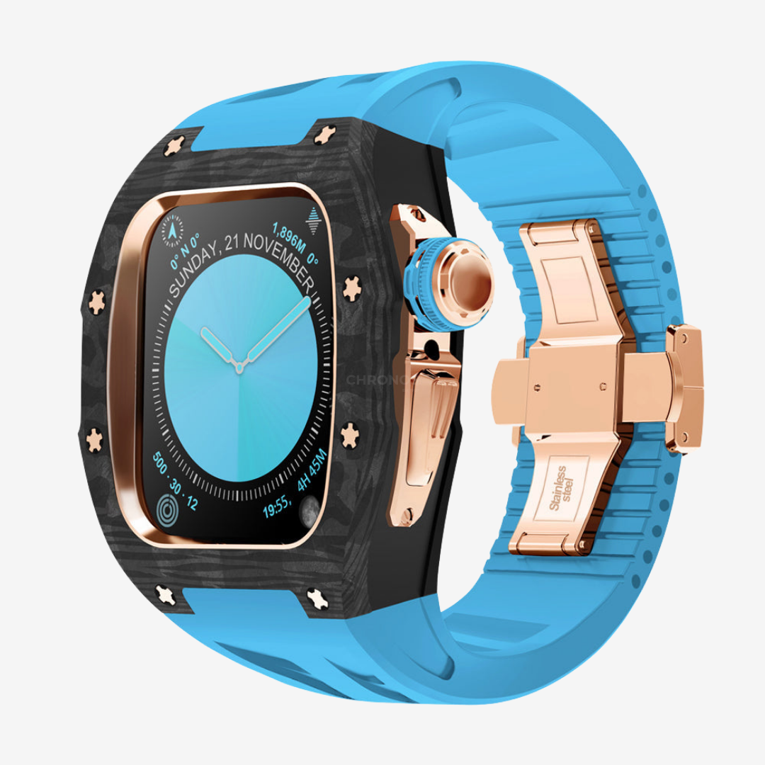 RM7013 Carbon Fiber Case Retrofit Kit For Apple Watch - Watch Case