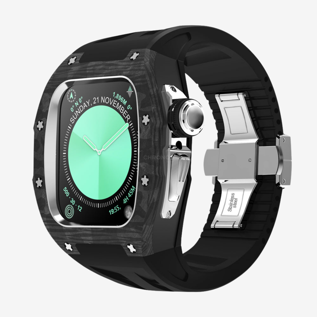RM7013 Carbon Fiber Case Retrofit Kit For Apple Watch - Watch Case