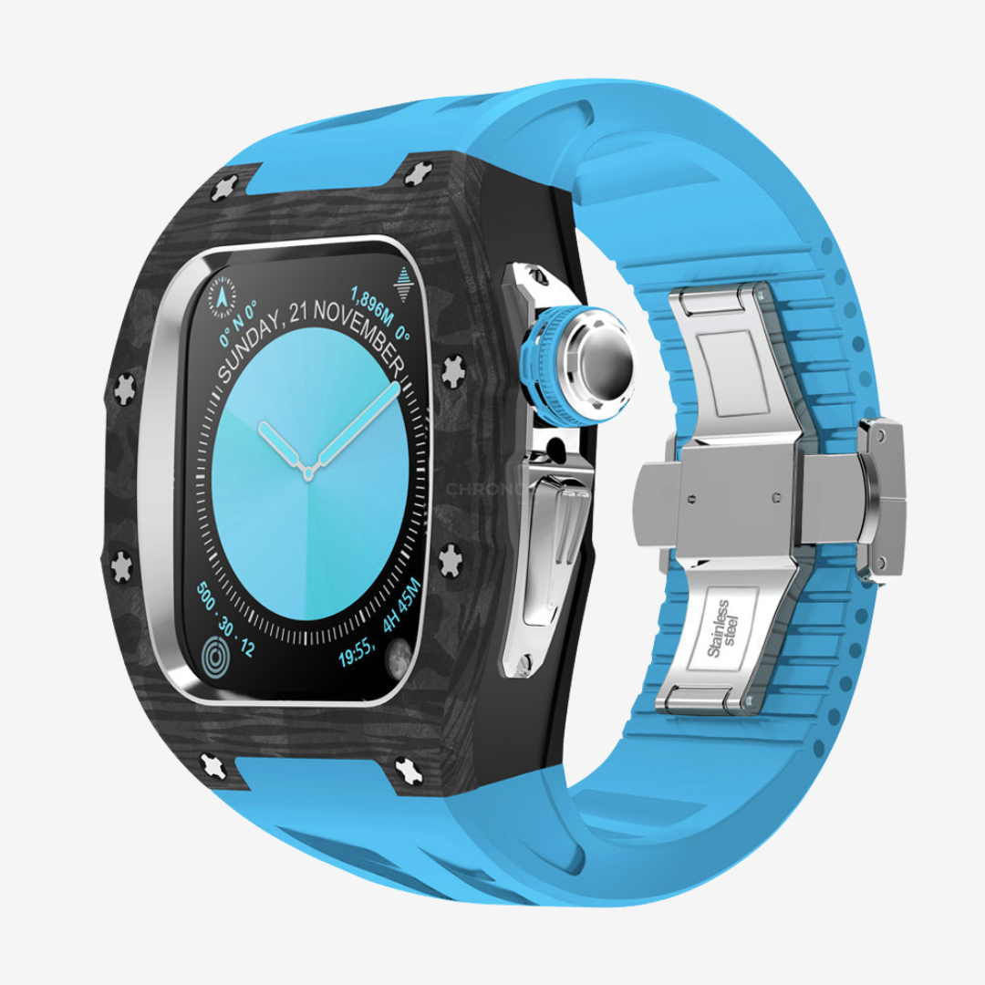 RM7013 Carbon Fiber Case Retrofit Kit For Apple Watch - Watch Case