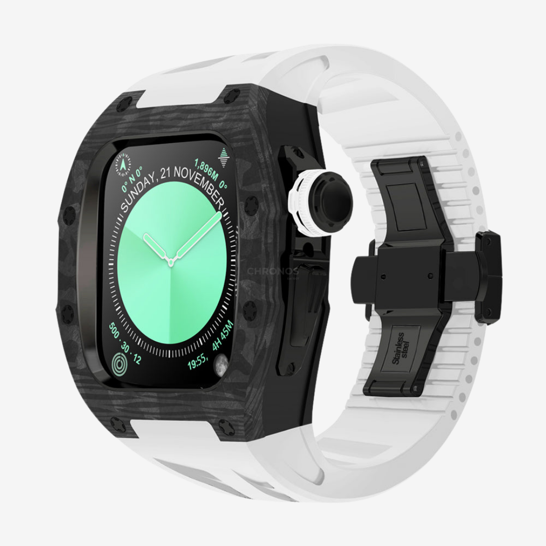 RM7013 Carbon Fiber Case Retrofit Kit For Apple Watch - Watch Case
