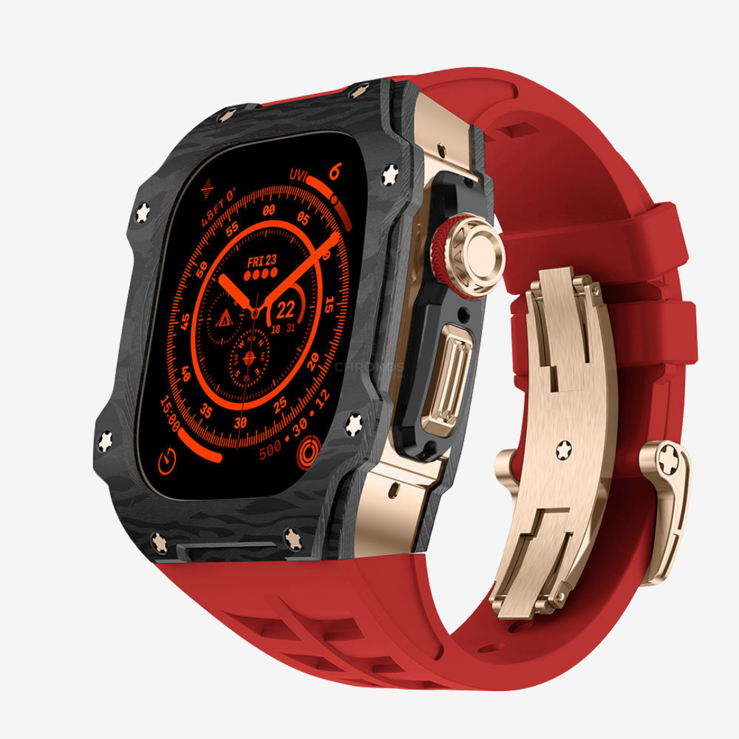 RM7015 Series - Carbon Fiber Apple Watch Ultra Case - Watch Case