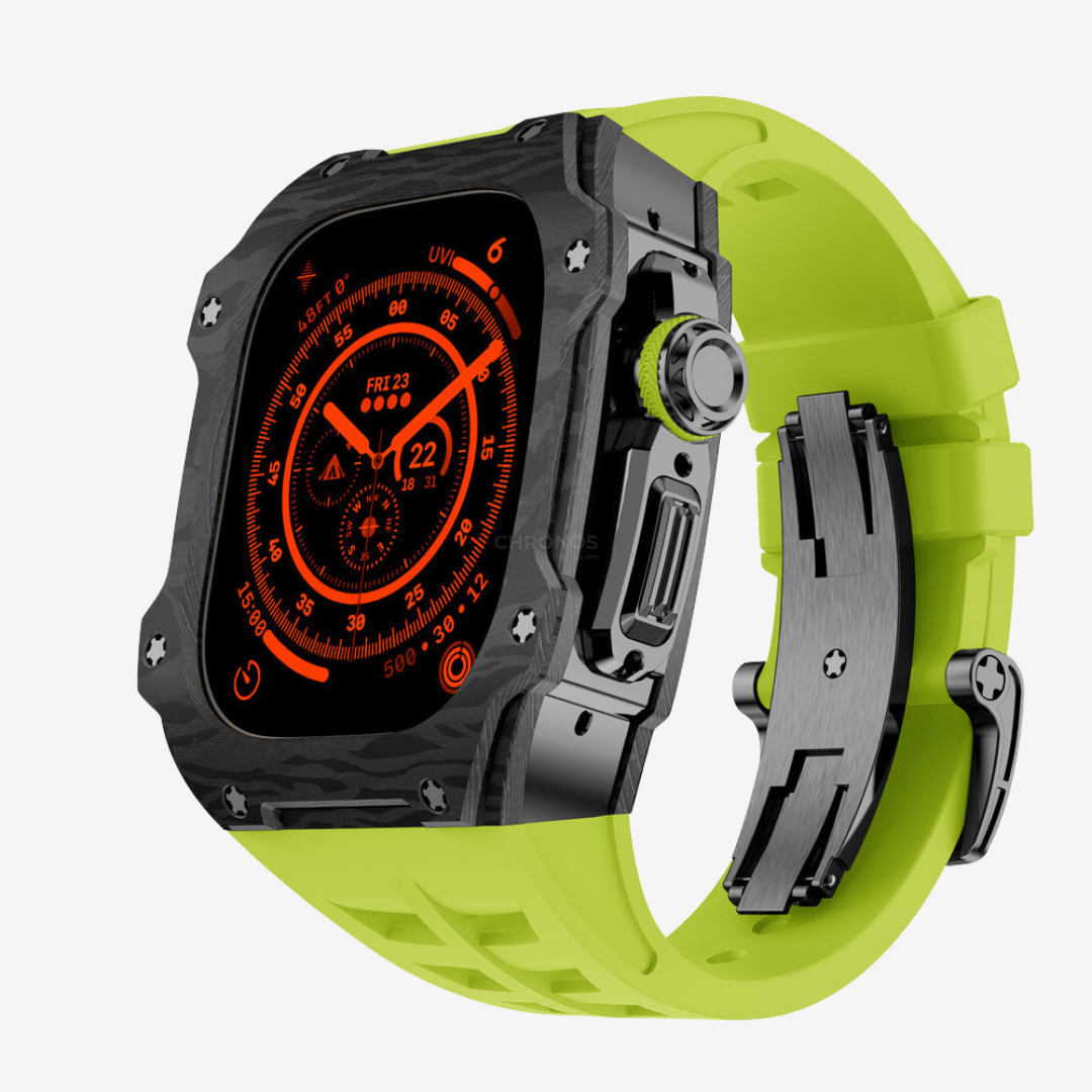 RM7015 Series - Carbon Fiber Apple Watch Ultra Case - Watch Case
