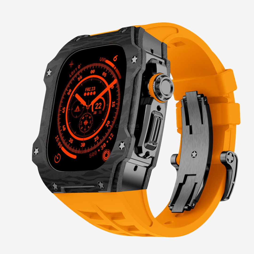RM7015 Series - Carbon Fiber Apple Watch Ultra Case - Watch Case