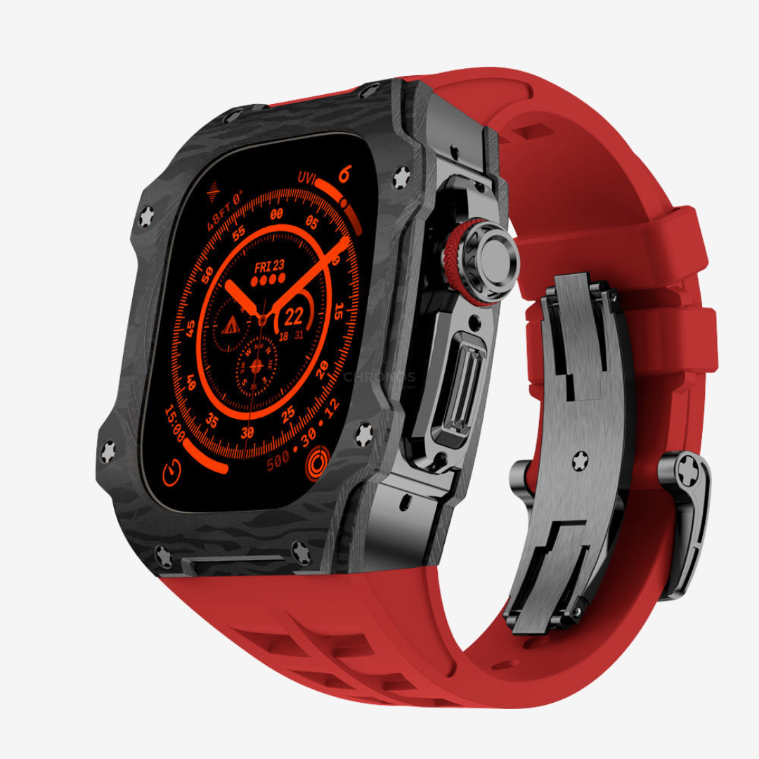 RM7015 Series - Carbon Fiber Apple Watch Ultra Case - Watch Case