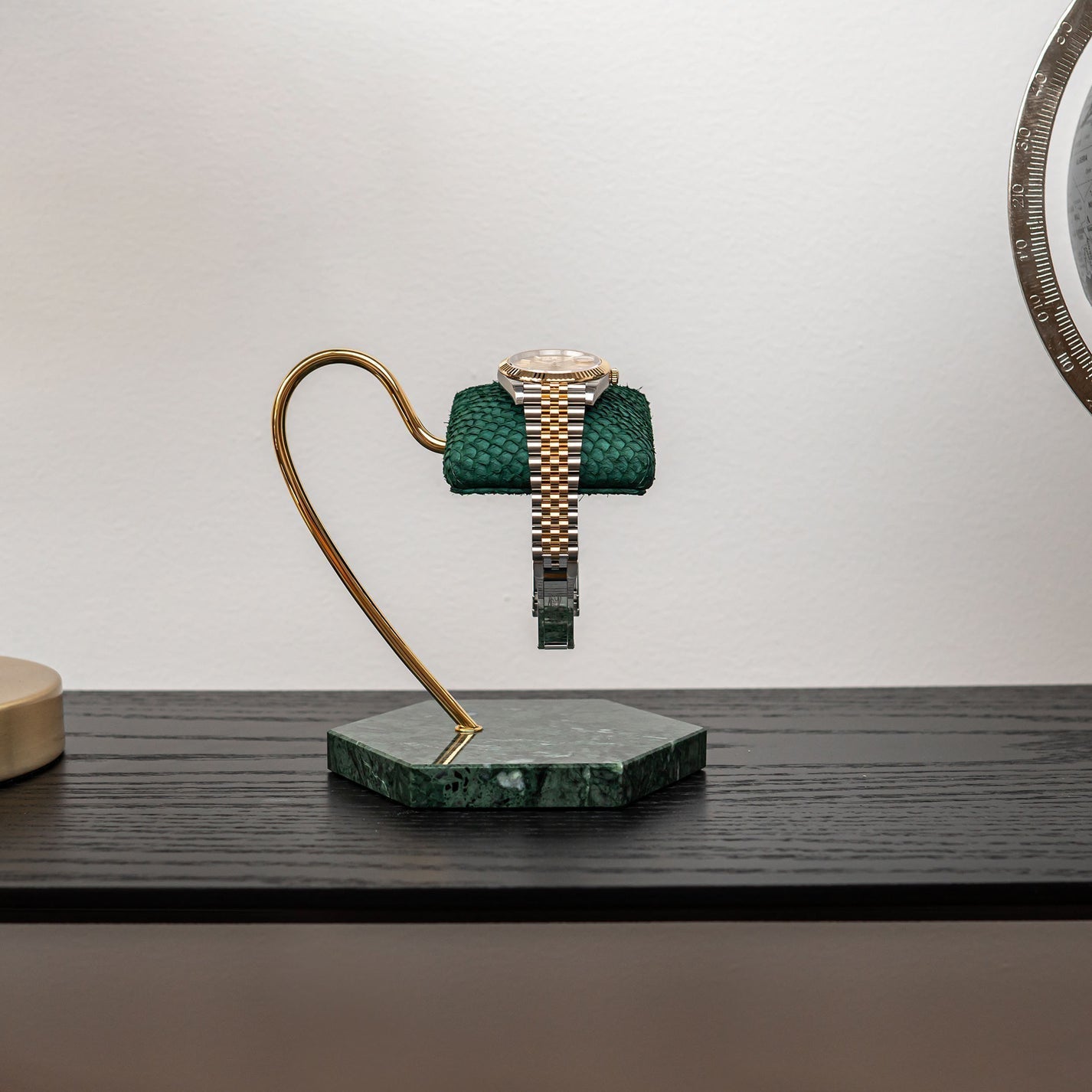 Royal Green Watch Stand - Single Cushion - WATCH STAND