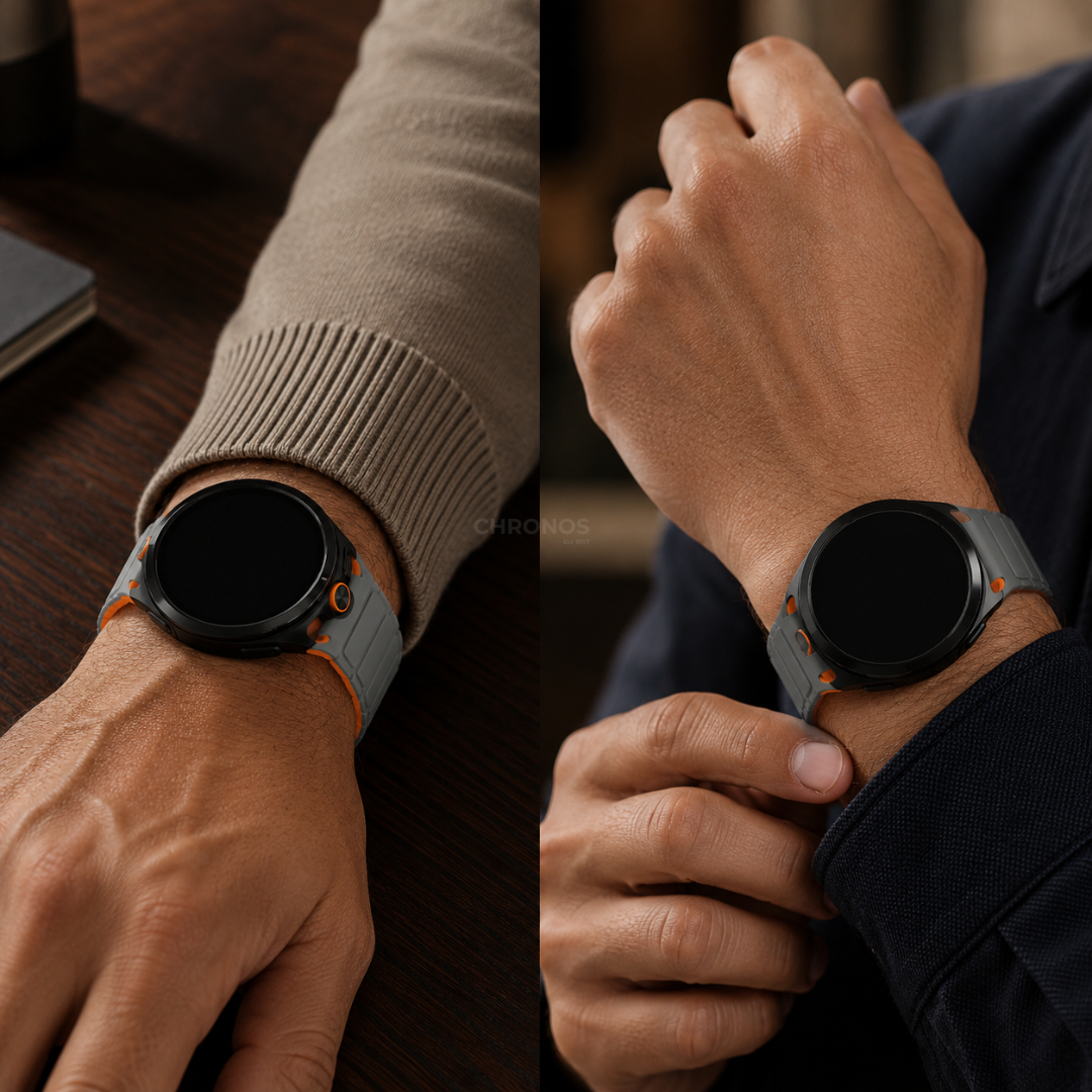 Silicone Magnetic Band For Samsung Galaxy Watch - Watch Band
