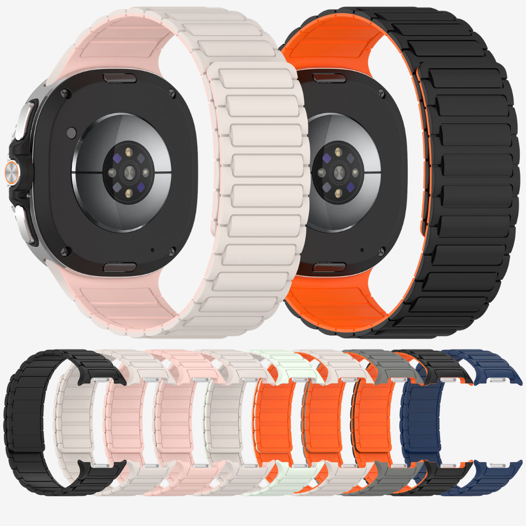 Silicone Magnetic Band For Samsung Galaxy Watch - Watch Band