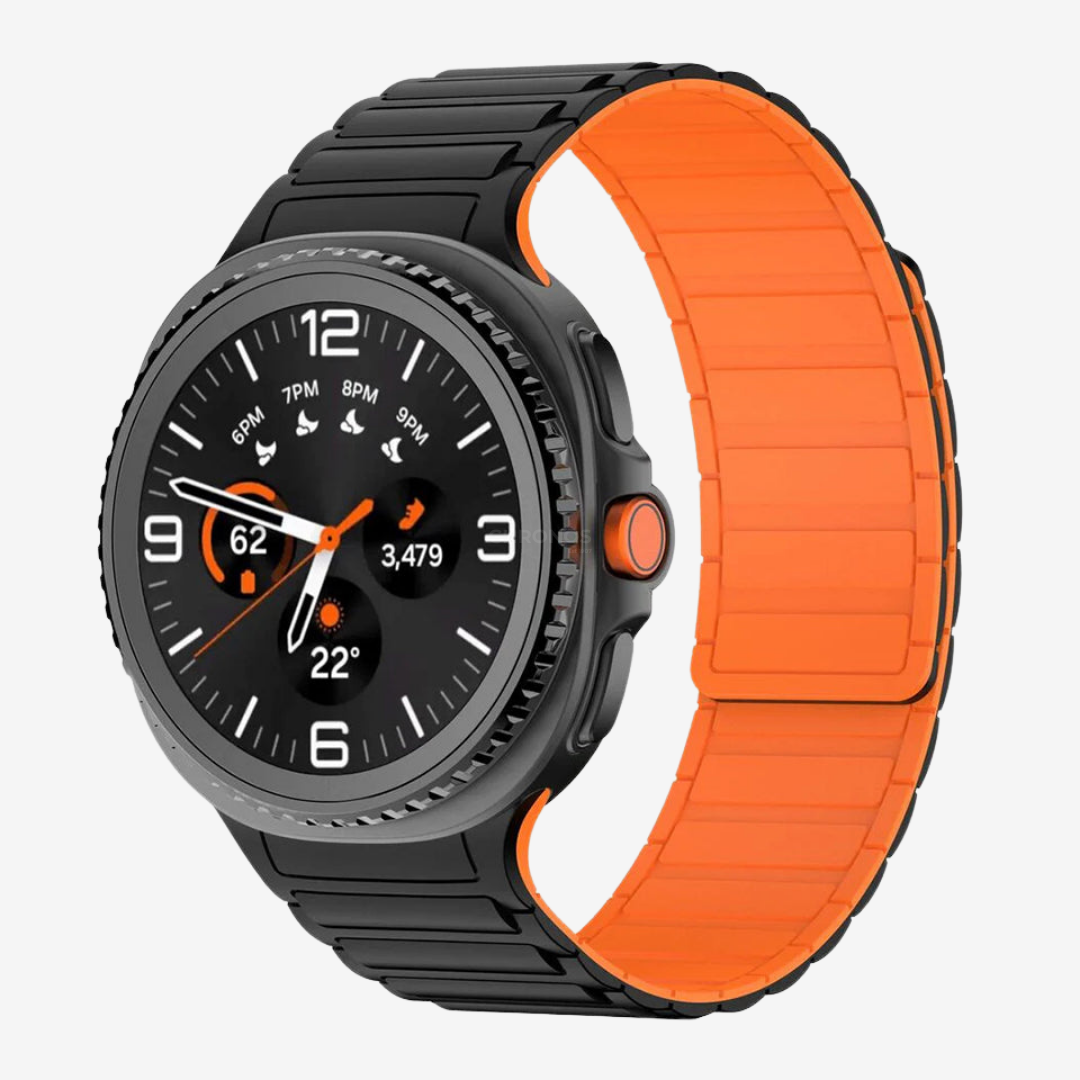 Silicone Magnetic Band For Samsung Galaxy Watch - Watch Band