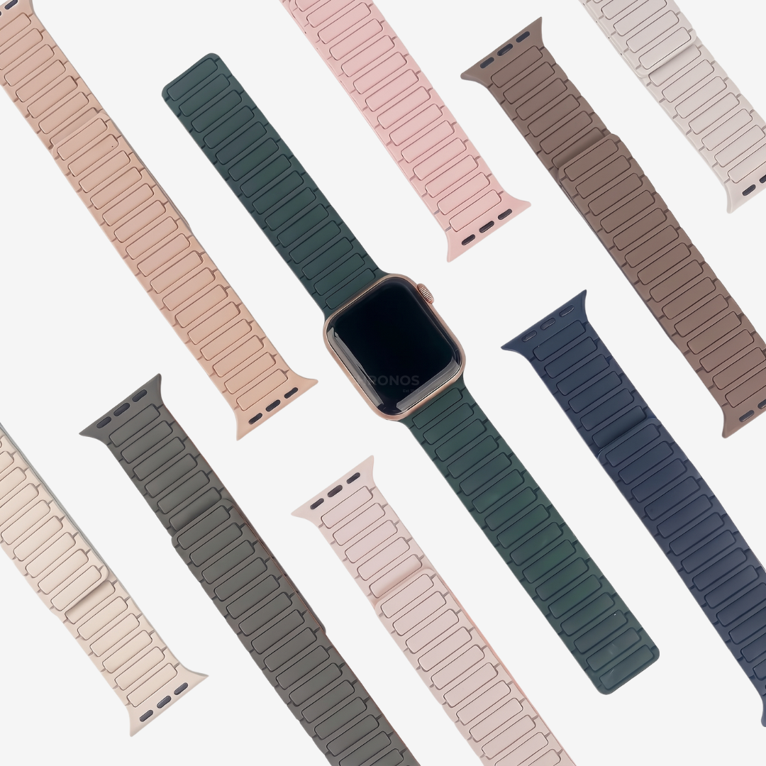 Silicone Magnetic Loop Band For Apple Watch - Watch Band