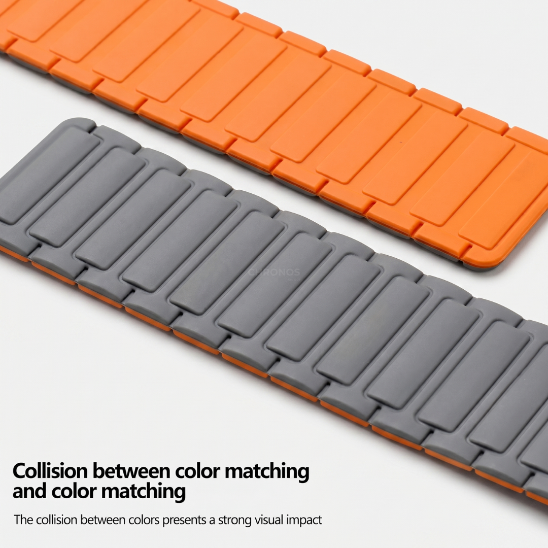 Silicone Magnetic Loop Band For Apple Watch - Watch Band
