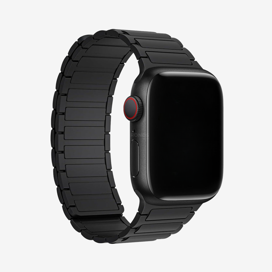 Silicone Magnetic Loop Band For Apple Watch - Black / 40mm/41mm/42mm - Watch Band