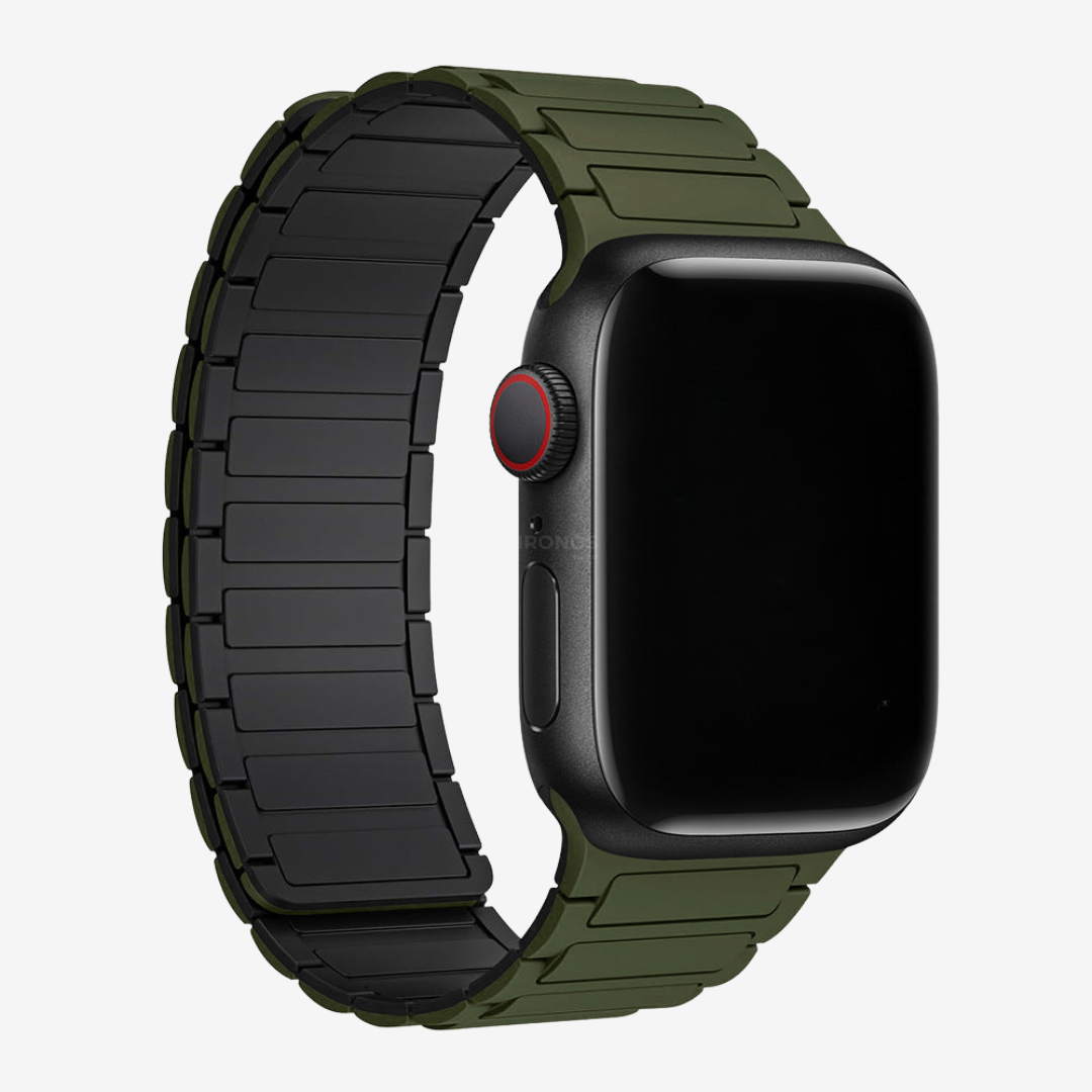 Silicone Magnetic Loop Band For Apple Watch - Green / 40mm/41mm/42mm - Watch Band