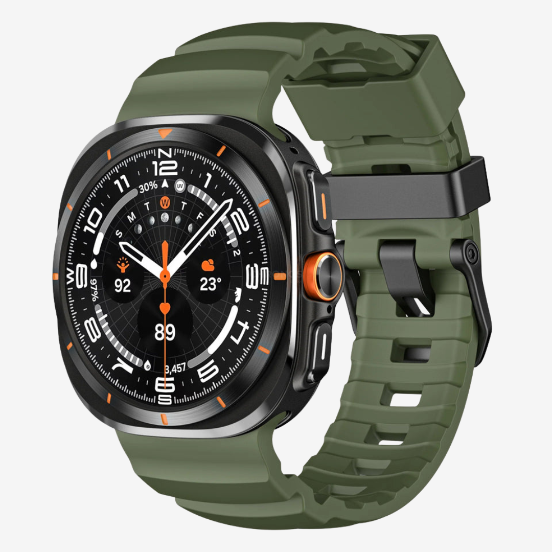 Sport Band For Samsung Galaxy Watch - Green / Galaxy Watch Ultra 47mm - Watch Band