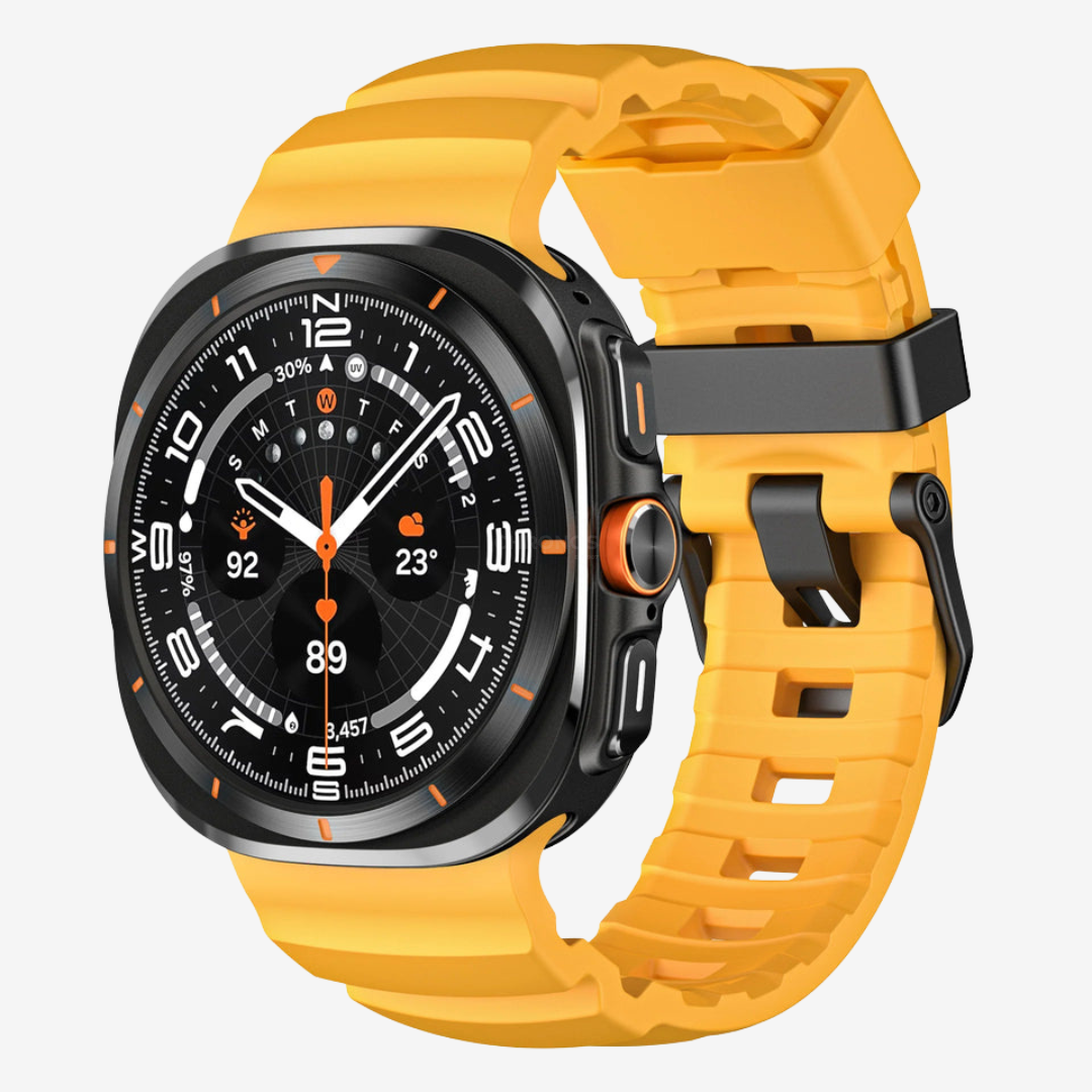 Sport Band For Samsung Galaxy Watch - Yellow / Galaxy Watch Ultra 47mm - Watch Band
