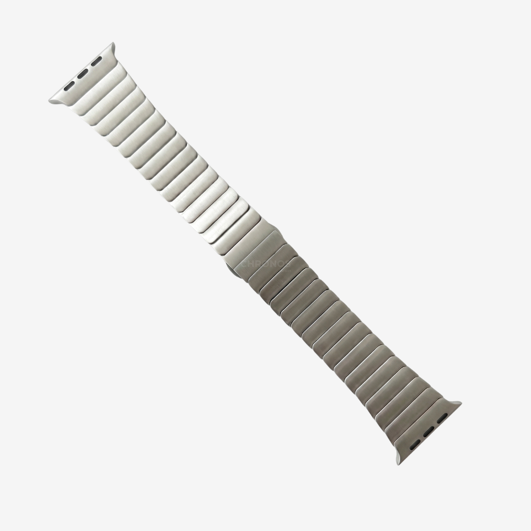 Stainless Steel Butterfly Buckle Band For Apple Watch - Watch Band