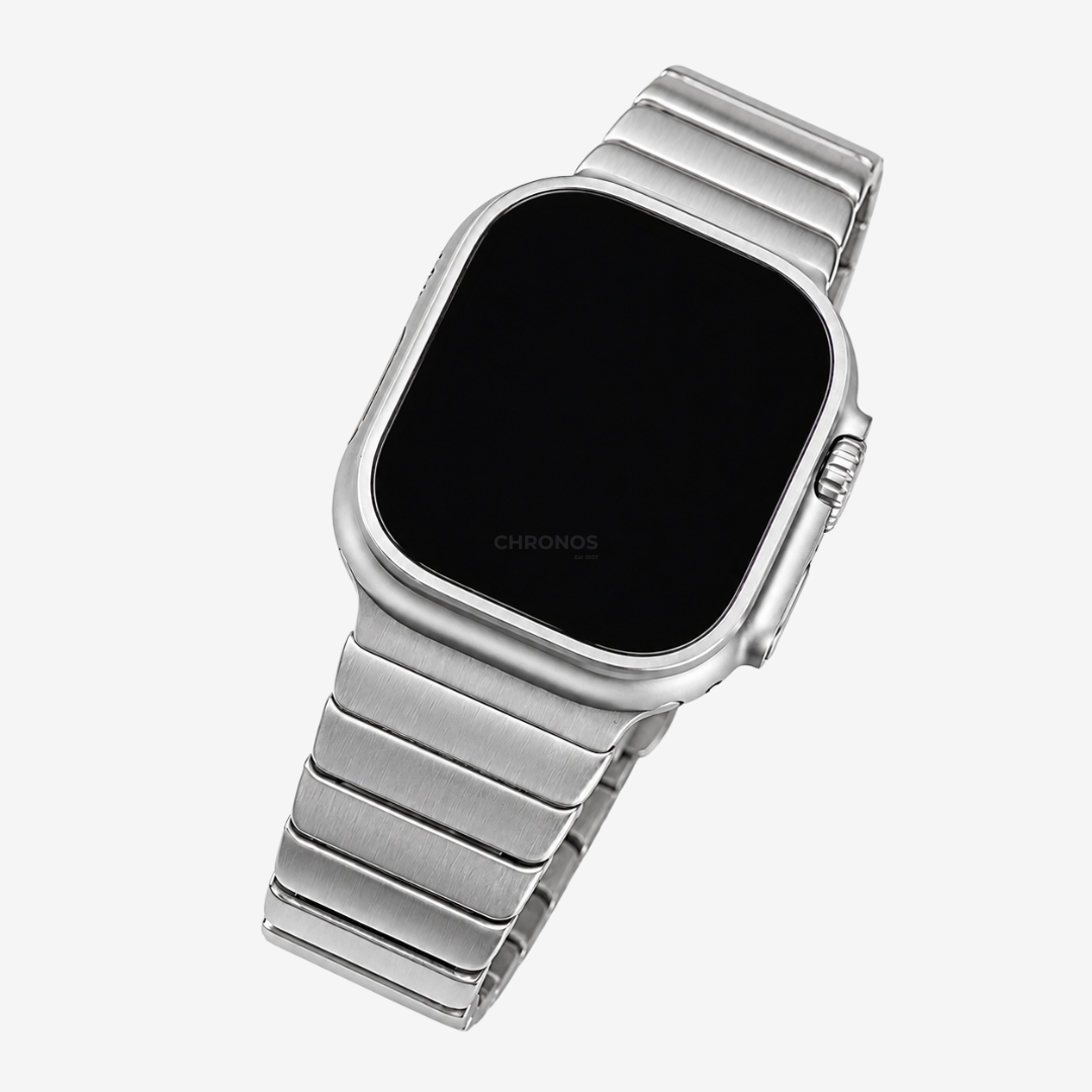 Stainless Steel Butterfly Buckle Band For Apple Watch - Watch Band