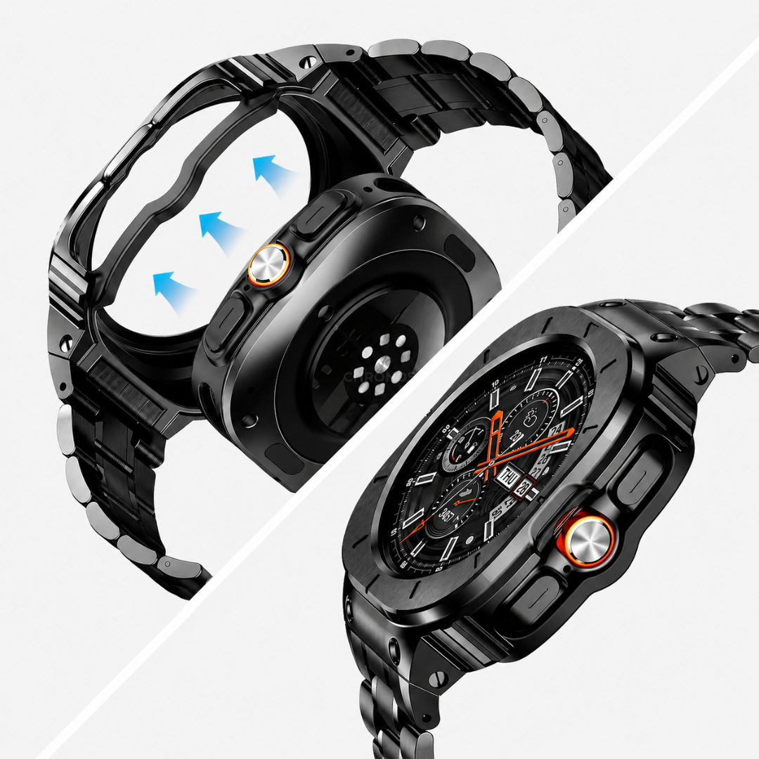 Stainless Steel Retrofit Kit For Samsung Galaxy Watch - Watch Case