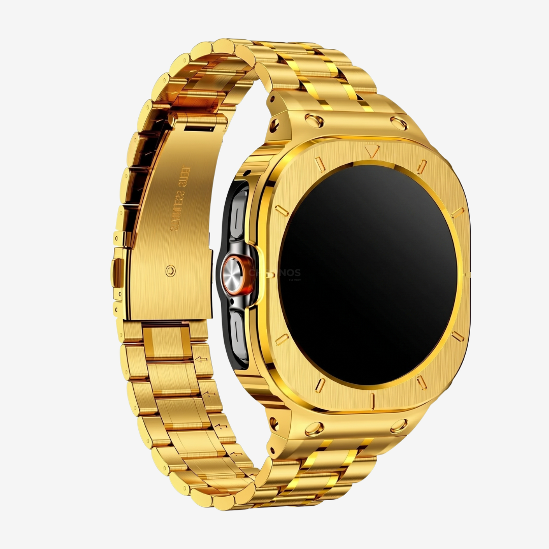 Stainless Steel Retrofit Kit For Samsung Galaxy Watch - Gold / Galaxy Watch Ultra 47mm - Watch Case
