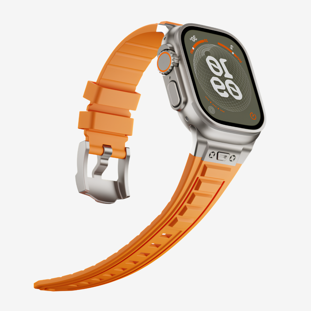 Tactical High Elastic Silicone Band for Apple Watch - Watch Band