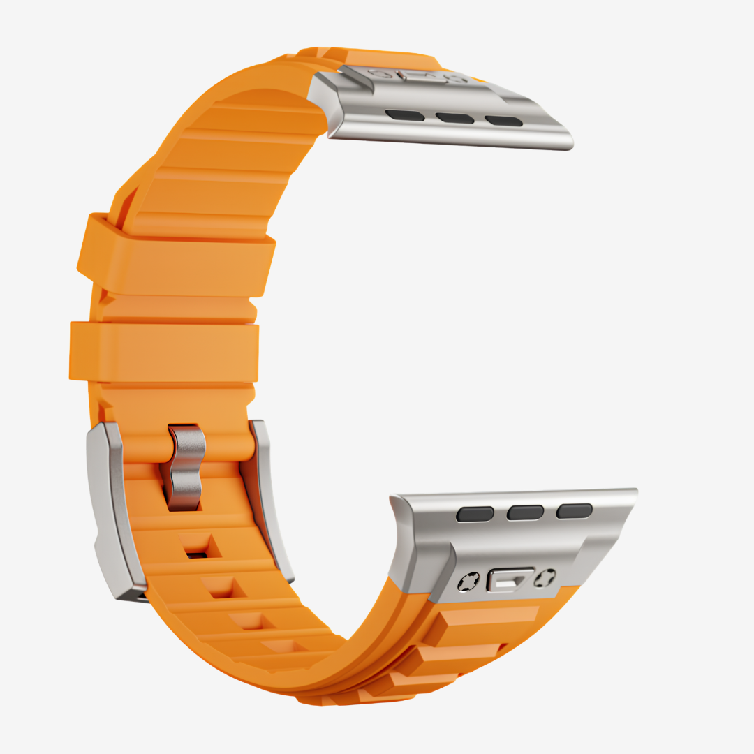 Tactical High Elastic Silicone Band for Apple Watch - Watch Band