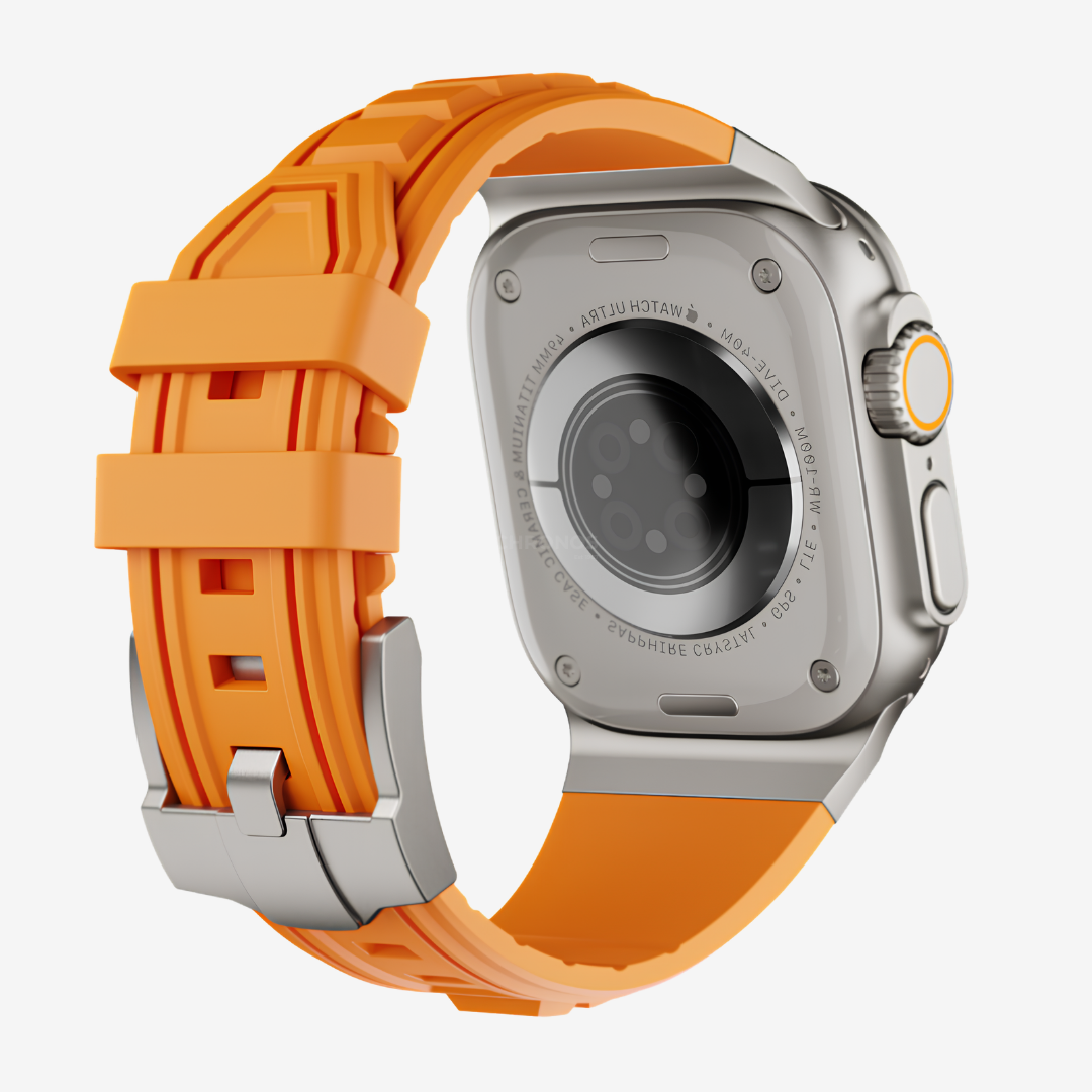 Tactical High Elastic Silicone Band for Apple Watch - Watch Band
