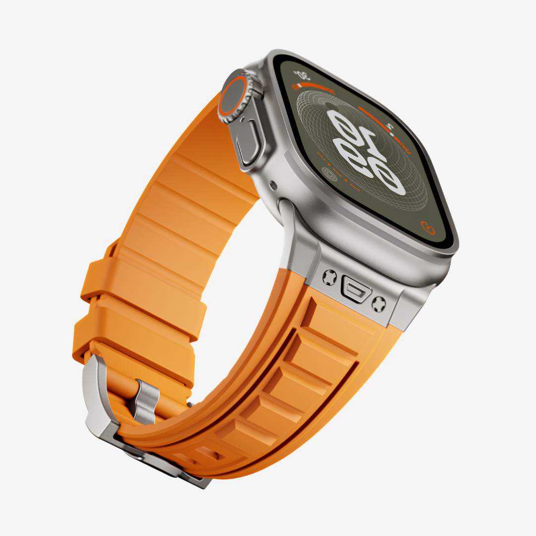 Tactical High Elastic Silicone Band for Apple Watch - Watch Band
