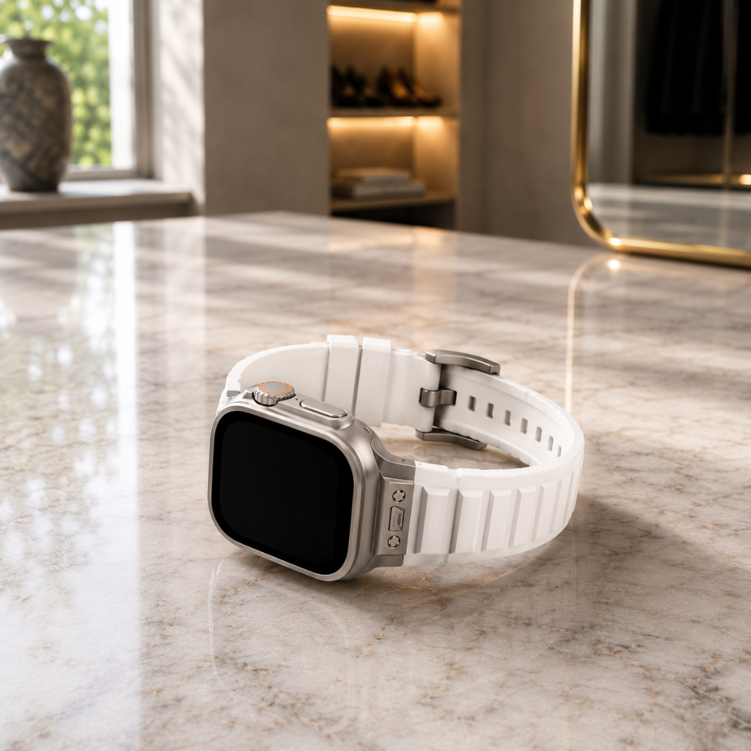 Tactical High Elastic Silicone Band for Apple Watch - Watch Band