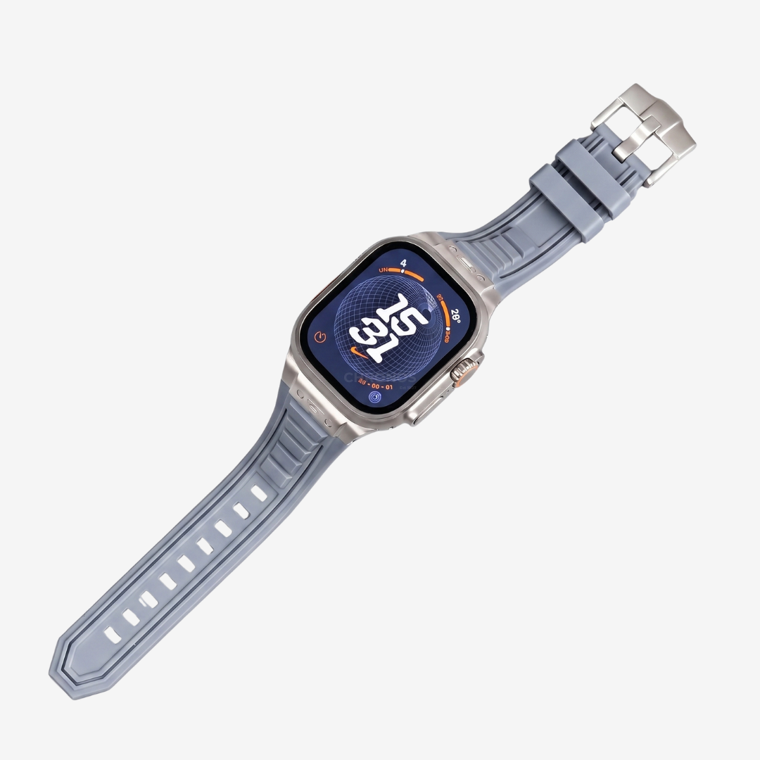 Tactical High Elastic Silicone Band for Apple Watch - Watch Band