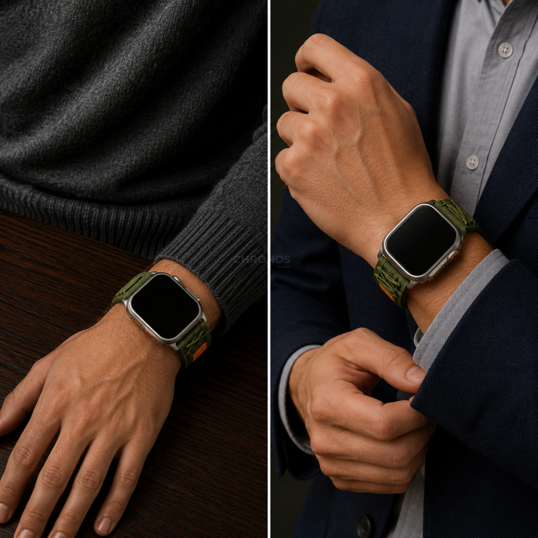 Tactical Nylon Band For Apple Watch - Watch Band