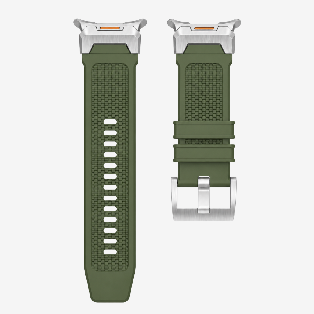 Tactical Rubber Band For Samsung Watch 7 Ultra - Watch Band
