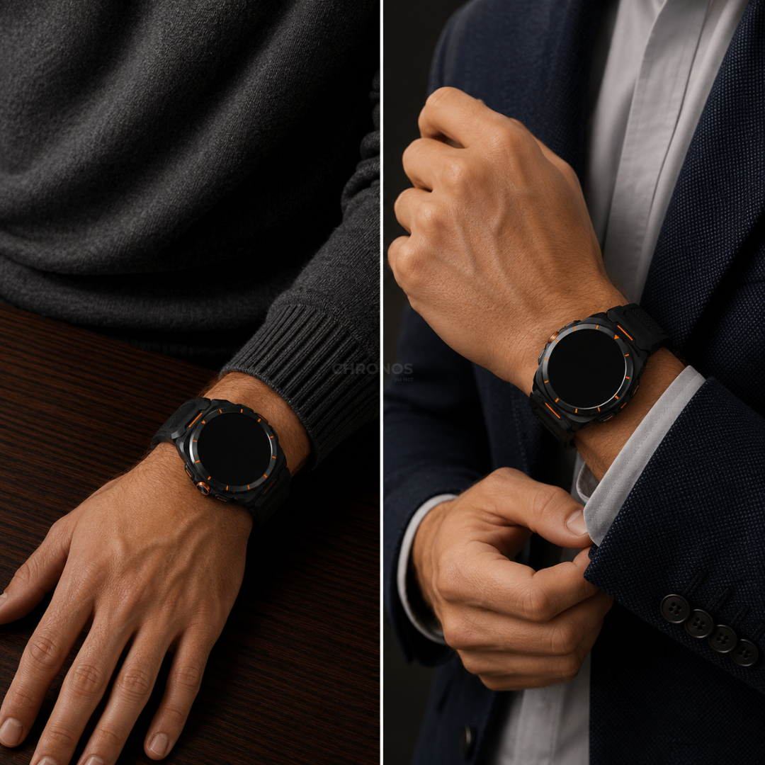 Tactical Rubber Band For Samsung Watch 7 Ultra - Watch Band