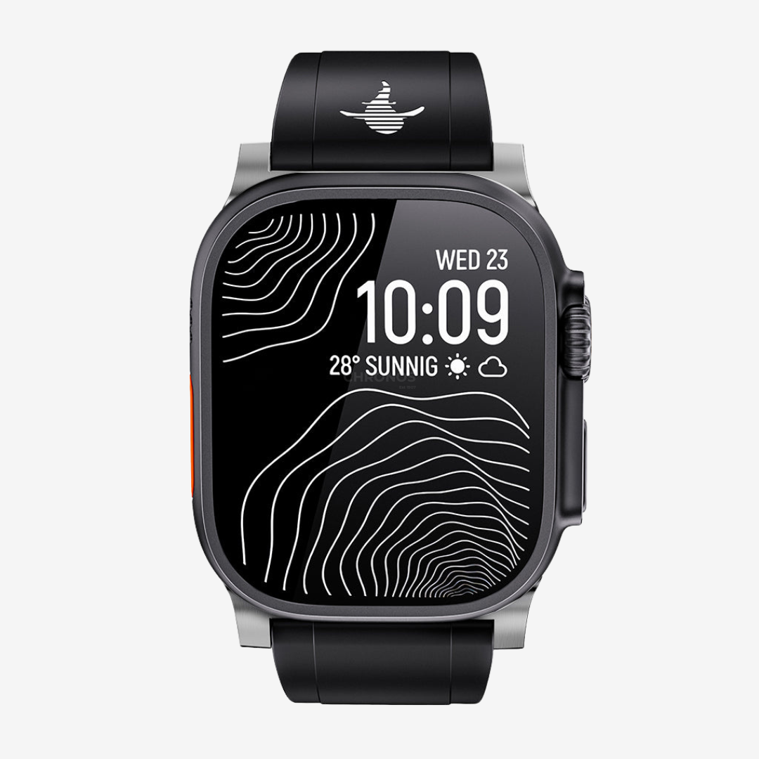 The Shark, Fine Watchmaking Grade FKM Apple Watch Band - Watch Band